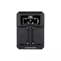 JJC Sony DCH-NPF USB Dvigubas Baterijų Įkroviklis DCH NPF
