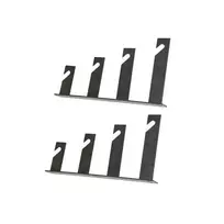 BRESSER MB-18 Wall Brackets for 4 Background Rolls