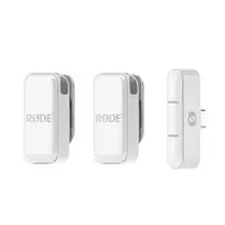 RODE Wireless Micro Ultra compact microphone for smartphones USB-C White double kit