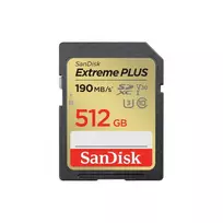 SanDisk Extreme PLUS SDXC 512GB Class 10 V30, SDSDXWV-512G-GNCIN