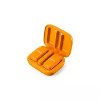 RODE Wireless Micro Ultra kompaktiškas mikrofonas išmaniesiems telefonams USB-C Oranžinis dvigubas rinkinys
