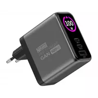 Newell GaN 100W USB-C, USB-A TFT Charger EU