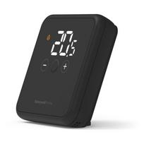 Patalpos termostatas laidinis neprogramuojamas DT4 Black Honeywell