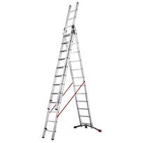 Kombinuotos kopėčios S100 Hailo ProfiLOT / aliuminis / 3 x 12 pakopų | 039312507 | 4007126025029