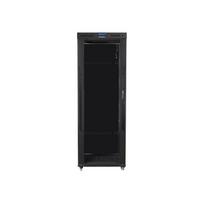 LANBERG  Installation cabinet rack 19 42U 800x800 black, glass door LCD (Flat pack) | FF01-8842-12BL  | 5901969430486