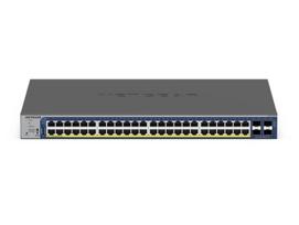 NETGEAR  Smart Switch GS752TXP 48GE PoE+ 4SFP+ | GS752TXP-300EUS | 606449171181