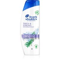 Head & Shoulders Thick & Strong with Rosemary Extract šampūnas nuo pleiskanų 400 ml