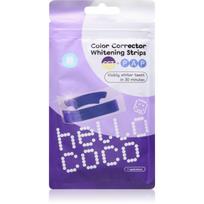 hello coco Color Corrector Whitening Strips dantų balinimo juostelės 7 vnt.