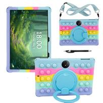 Dėklas TCL Tab 11 2-os kartos 11  9465X tab 11FE besisukantis minkšto silikono planšetinio kompiuterio dangtelis, saugus vaikams Funda Tab 11 Gen 2 9465X