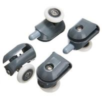 Roller Wheels Bathroom Roller Wheel Runner Shower Room Accessories Bearing Roller Wheel. Silver