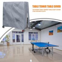 Ping Pong Table Storage Cover 210D Waterproof Dustproof Table Tennis Table Cover with Zipper Oxford Fabric for Indoor Outdoor Australia