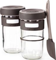 Lekue Stiklainiai duonos raugui ruošti Lekue su mentele 700 ml 3 komp.