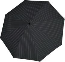 Doppler Skėtis Carbonsteel Magic dryžuotas, juodas