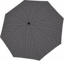 Doppler Skėtis Carbonsteel Magic, languotas, pilkas