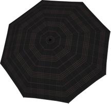 Doppler Skėtis Carbonsteel Magic, languotas, juodas