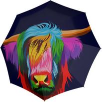 Doppler Automatinis skėtis Modern.Art Long bizon, daugiaspalvis