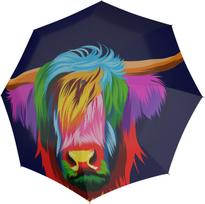 Doppler Skėtis automatinis Modern.Art, daugiaspalvis, bizono motyvas