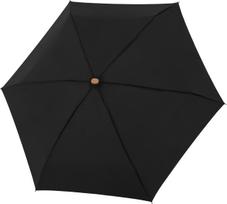 Doppler Skėtis Nature Mini Cork, juodas