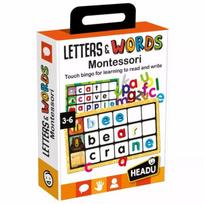 Headu: Raidžių bingo Montessori ugdymo žaidimas auf Litauisch