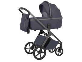 Universalus vežimėlio komplektas Carrello Vector 2in1 Plum Grey 6550