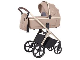 Universalus vežimėlio komplektas Carrello Vector 2in1 Walnut Beige 6550