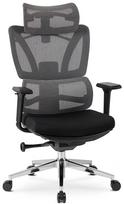 Ergonominė biuro pasukama kėdė DELSIN, juoda