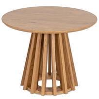 HARPER kavos staliukas, 60 cm, ąžuolo spalvos, modernus lofto stiliaus