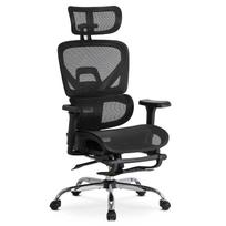 Fotel Biurowy Ergonomiczny Obrotowy KAIR Czarny