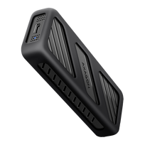 AXAGON EEM2-20G USB-C 3.2 Gen 2x2 20Gbps - M.2 NVMe SSD ARMORED 30-80mm ALU box
