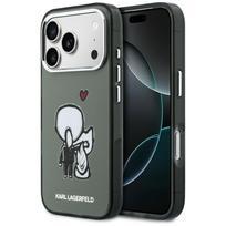 Karl Lagerfeld Karl & Choupette Galinė MagSafe dėklas iPhone 17 Pro Max - Juodas