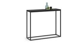 Stalas-konsolė Konsola 100x80x30cm, juodos spalvos