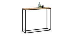 Stalas-konsolė Konsola 100x80x30cm, natūralios medžio spalvos