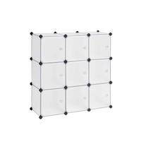Plastikinė batų lentyna LPC116WS, 9 skyrių