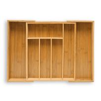 Stalo įrankių padėklas 5,3x29,4x33,7cm., švesiai rudos spalvos