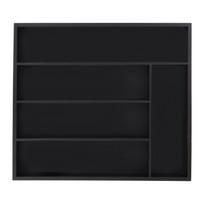 Stalo įrankių padėklas 5x34x30cm., juodos spalvos