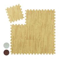 Rinkinys 9 apsauginių grindų kilimėlių 1x31,5x31,5cm., šviesiai rudos spalvos