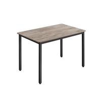 Valgomojo stalas 70x110x77cm., šviesiai rudos/juodos spalvos