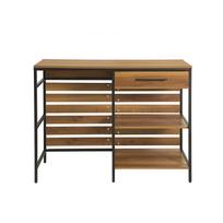 Virtuvinė spintelė 120x45x90cm., rudos/juodos spalvos FSB71-PF
