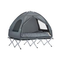 Lauko gultas palapinė 193x145x188cm., pilkos/juodos spalvos OGS32-L-HG