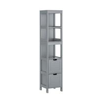 Pastatoma vonios spintelė 30x30x144cm., pilkos spalvos FRG126-SG