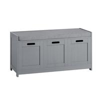 Prieškambario suolas 90x35x30cm., pilkos spalvos FSR80-SG