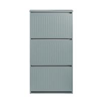 Batų spintelė 61x26x120cm., šviesiai pilkos spalvos FSR165-H-HG