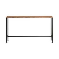 Konsolinis stalas 120x20x65cm., juodos/rudos spalvos FSB19-N