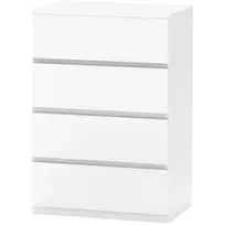Komoda Homcom 55x33x80cm., baltos spalvos 