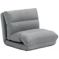 Fotelis-lova Homcom 70x41x56cm., pilkos spalvos