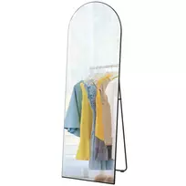 Pastatomas veidrodis Homcom 50x37x150cm., juodos spalvos