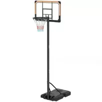 Vaikiškas krepšinio lankas su stovu Sportnow 71x74x264cm., juodos spalvos