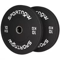 Svoriai grifui Sportnow 45x45x4cm., juodos/baltos spalvos