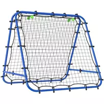Futbolo kamuolio atmušimo sienelė Homcom 100x95x90cm., mėlynos/juodos spalvos
