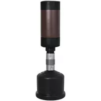 Anglių kibiras su lataku Relaxdays 10049057.0, 12 l, Juodas, 27,5 × 56 × 23 cm